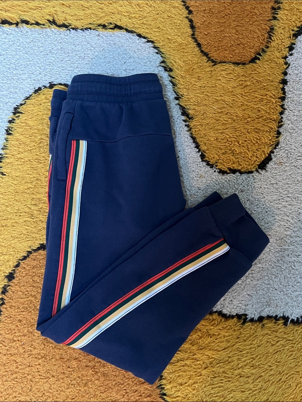 Tea Collection Stripe Terry Joggers